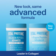 Vital Proteins collagen peptides powder scoop-dispensing; precise serving for consistency.
