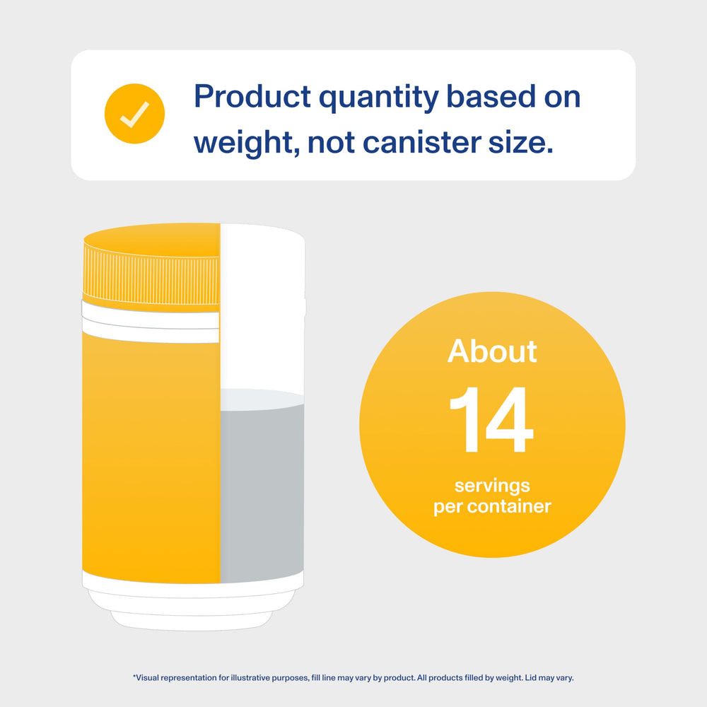 Vital Proteins vanilla collagen powder scoop in water showing 0g sugar and clean flavor.
