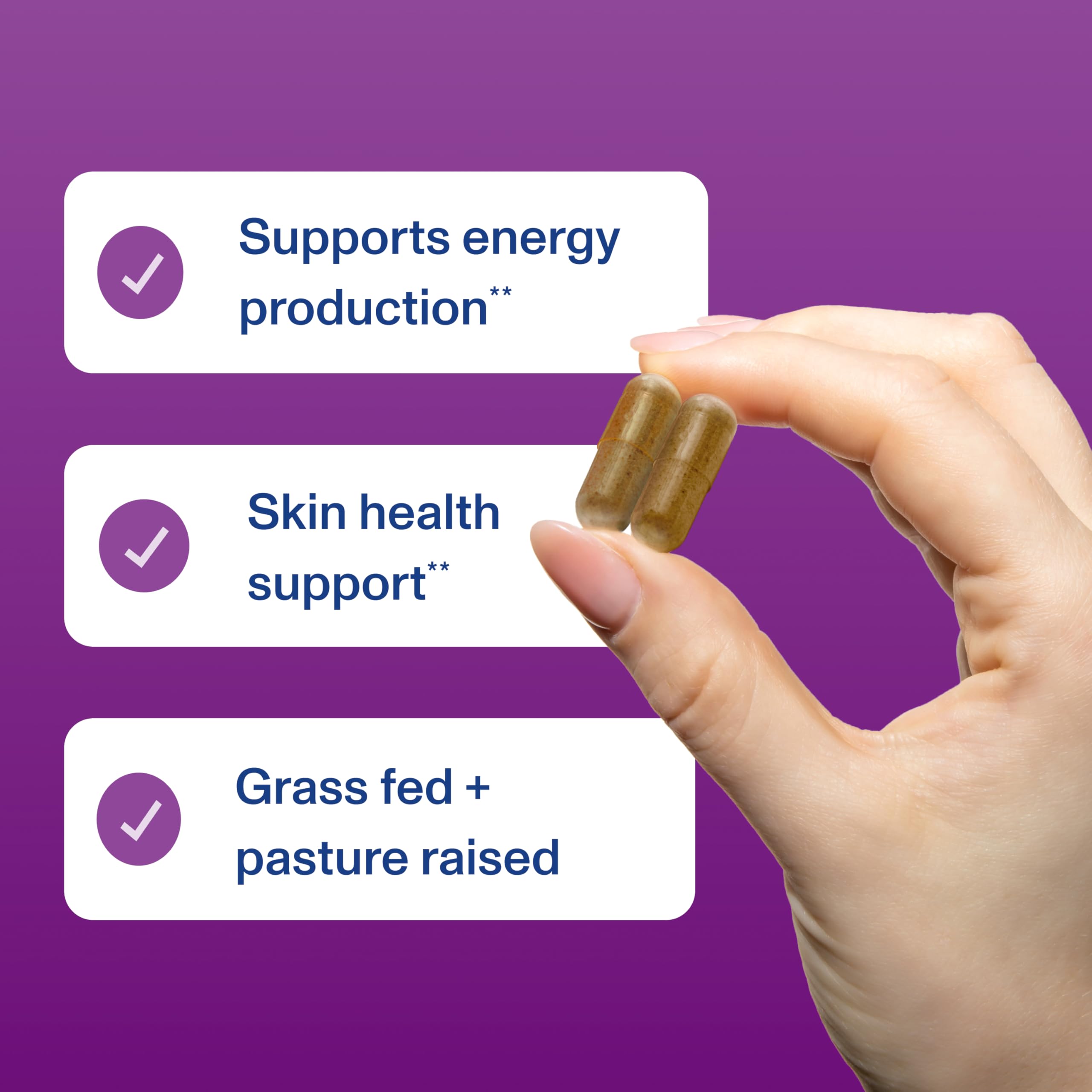 Vital Proteins capsule pack arranged for morning routine and daily wellness