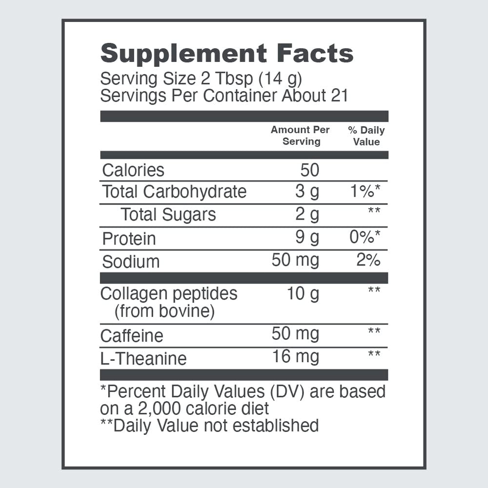 Vital Proteins Matcha Collagen Peptides powder with scoop for easy daily mix