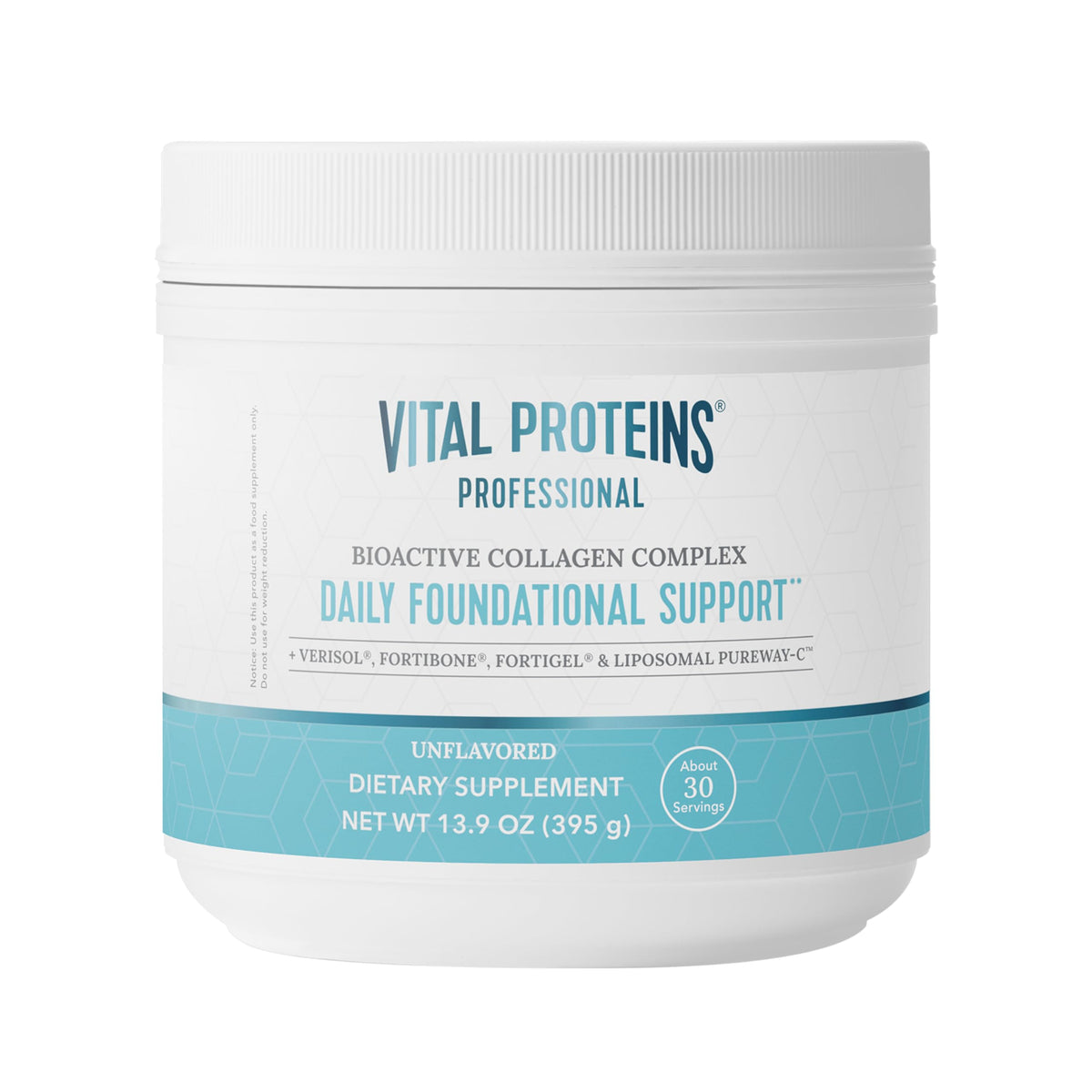 Vital Proteins Professional Daily Foundational Support bottle ready for daily collagen intake.