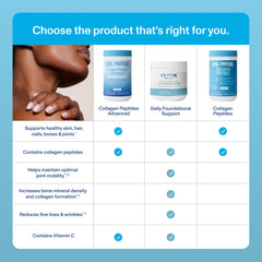 Vital Proteins Professional Daily Foundational Support scoop beside a prepared beverage.