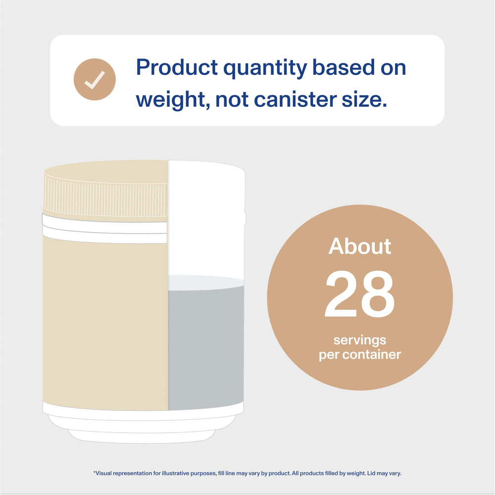 Vital Proteins vanilla collagen in a latte for a creamy, easy mix.