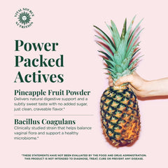 Vital Source Nutrition feminine balance gummies pineapple flavor in 60-count bottle for daily use.