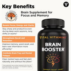 Vital Vitamins label close-up highlighting non-GMO USA-made quality