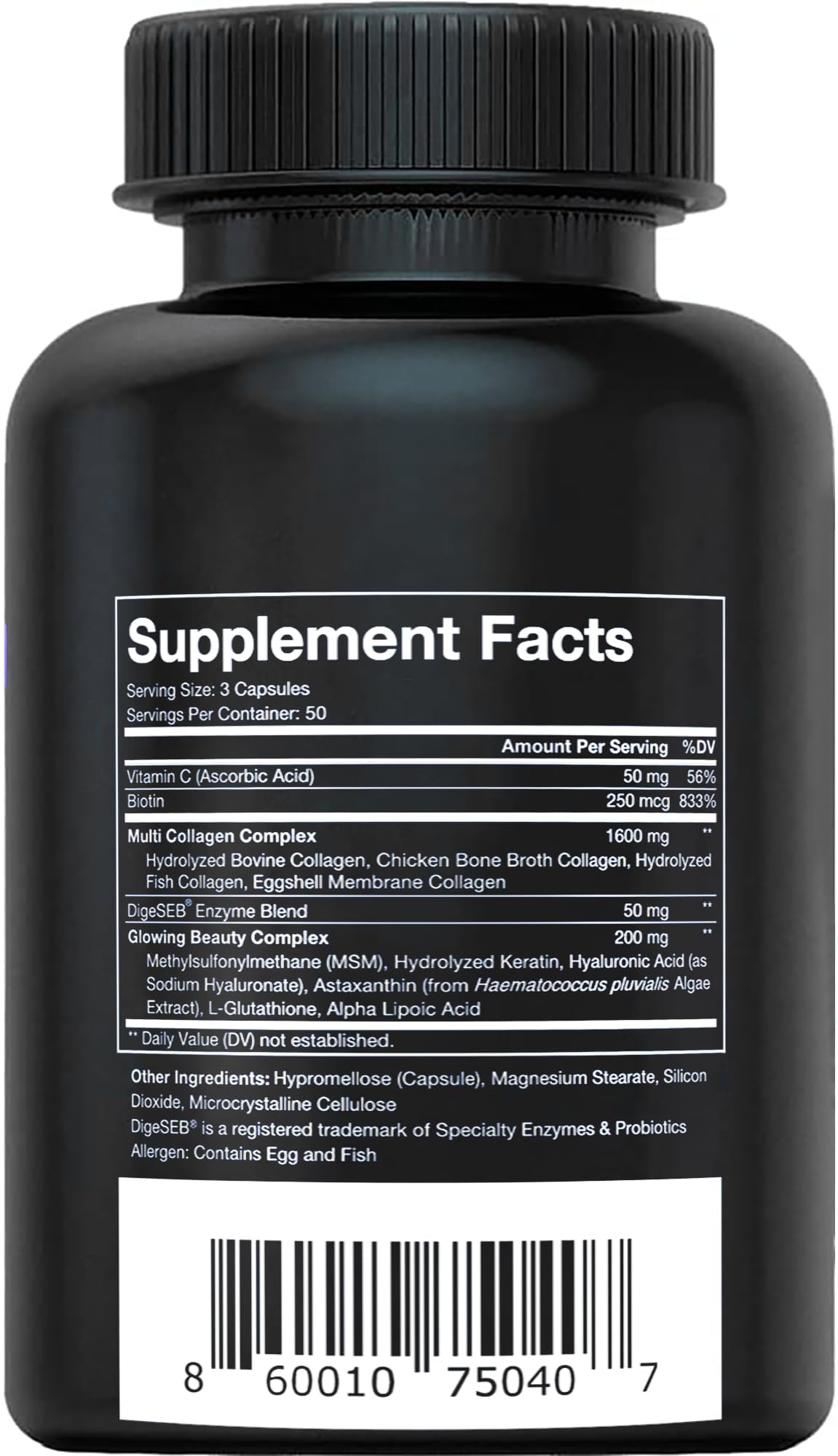 Vital Vitamins bottle with glass of water illustrating simple daily wellness habit.