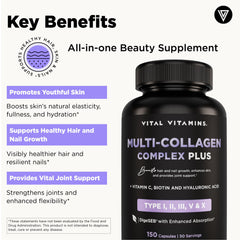 Vital Vitamins vitamin C formula for a radiant complexion and glow.