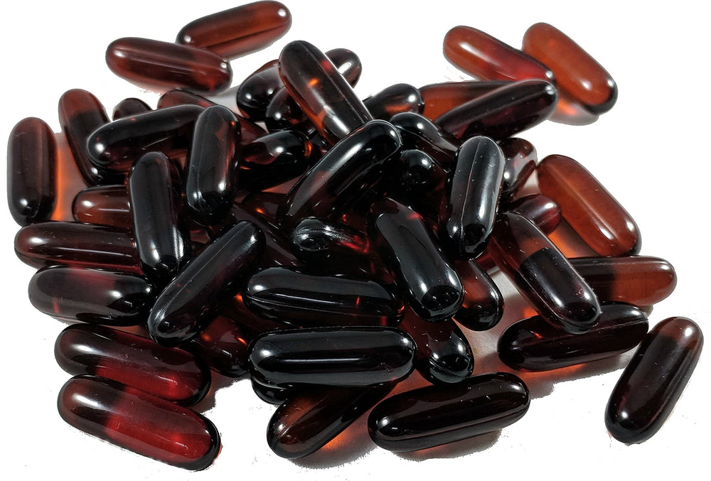 Vitalité Now Upsize bottle and capsules on a kitchen counter as a simple wellness option.