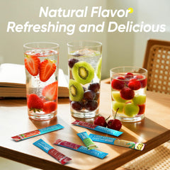 VitalHarvest kiwi green apple mix provides tasty hydration after long days