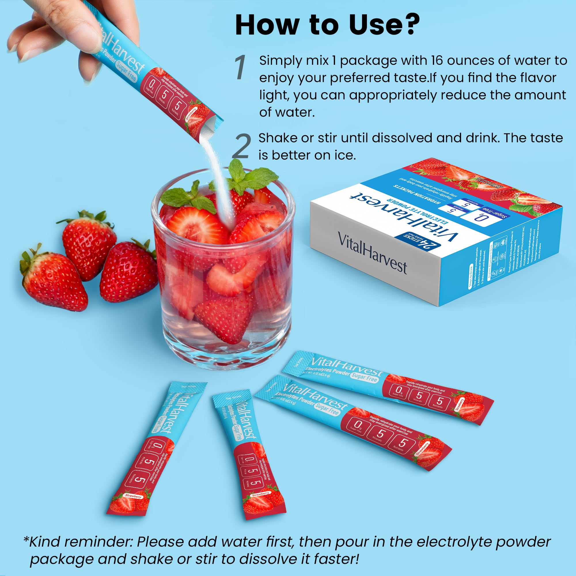 VitalHarvest athlete-friendly hydration in hot environments