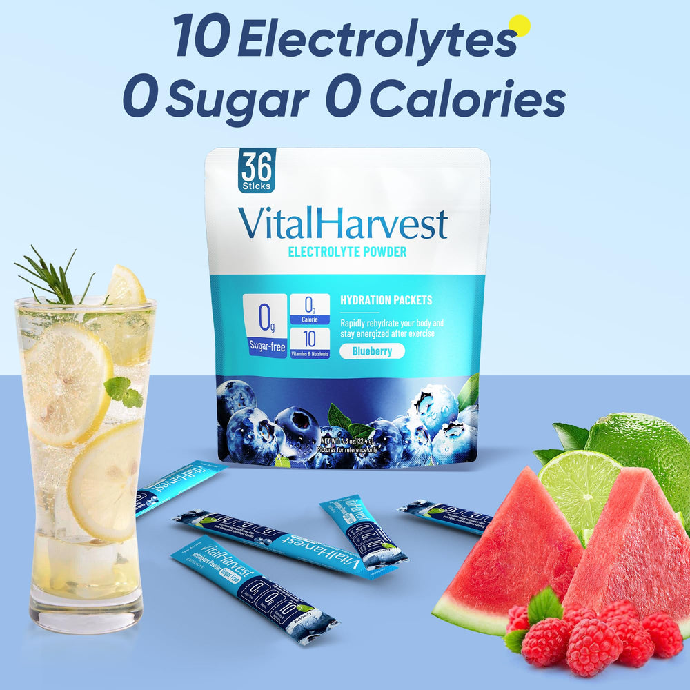VitalHarvest ingredients list highlights minerals and vitamins for daily support