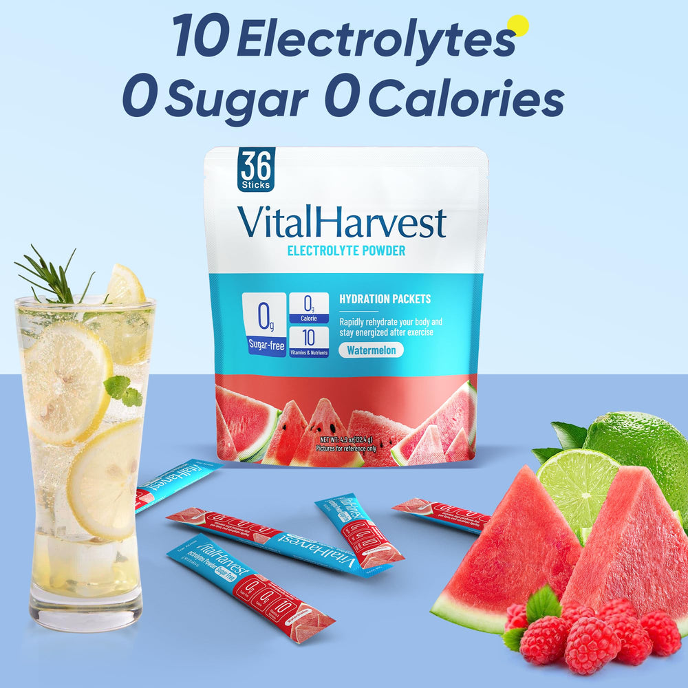VitalHarvest low-sodium formula supports keto and low-carb hydration routines