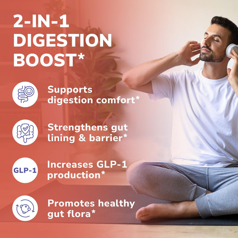 Vitalibre Akkermansia capsule indicating GLP-1 production support