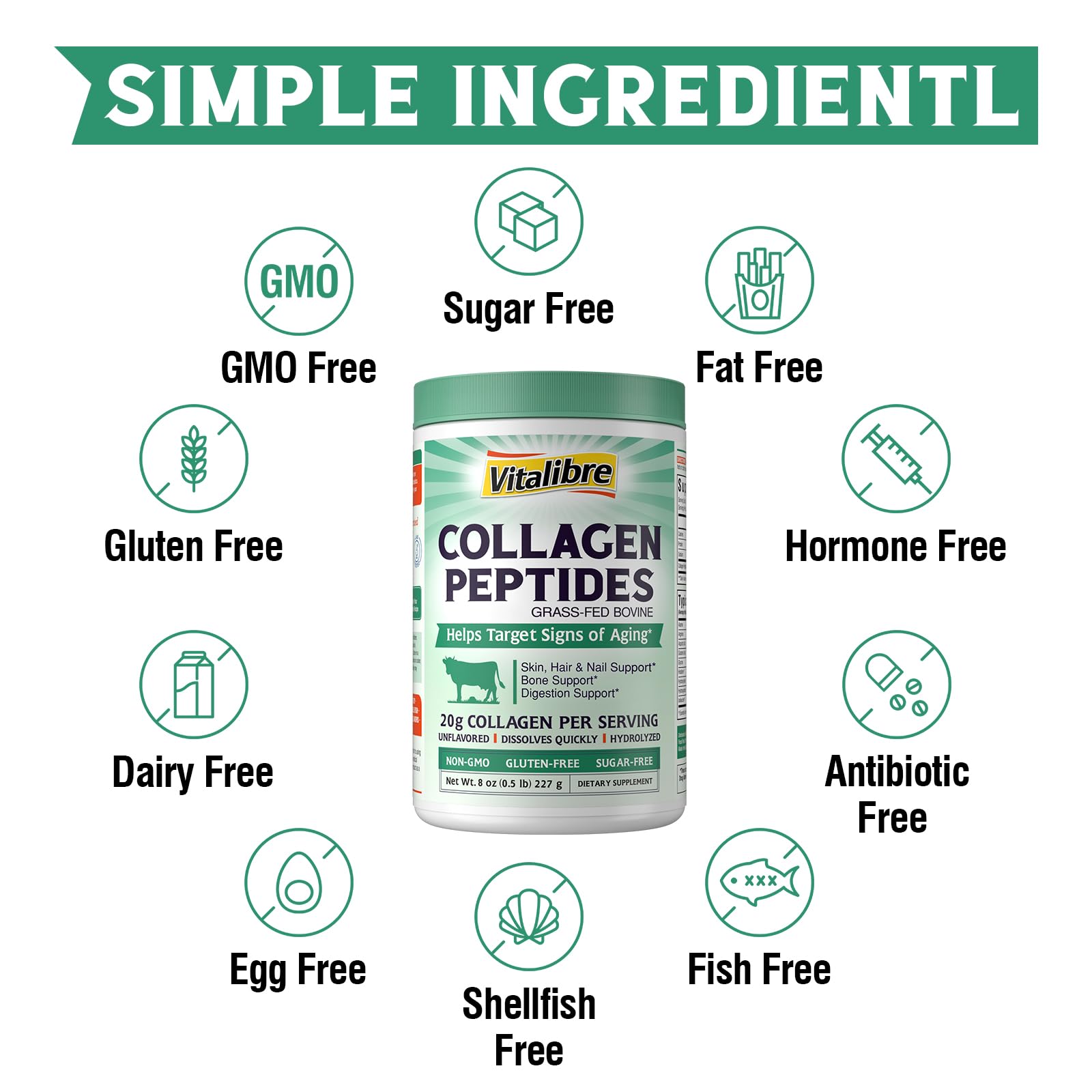 Vitalibre Keto-friendly claim appeals to low-carb routine shoppers.