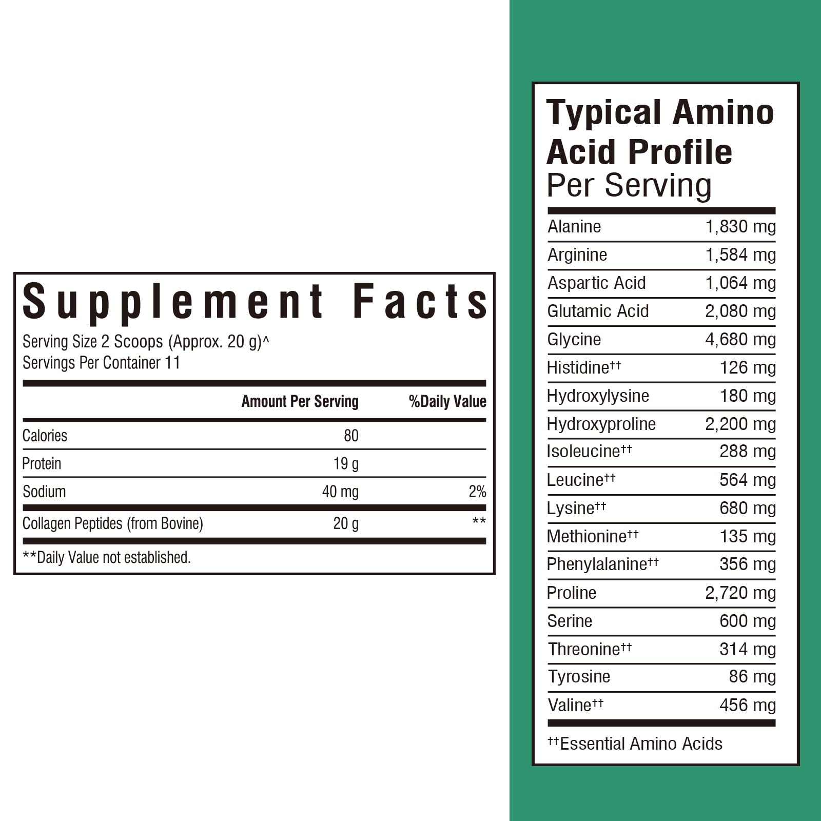 Vitalibre Collagen Powder Type I and III content shown on packaging.