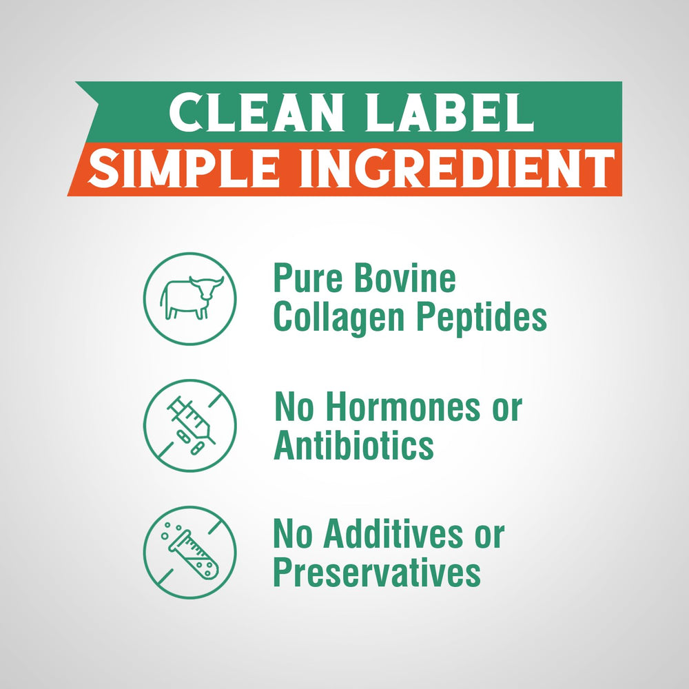 Vitalibre Unflavored collagen serving on scale hints at precise portions.