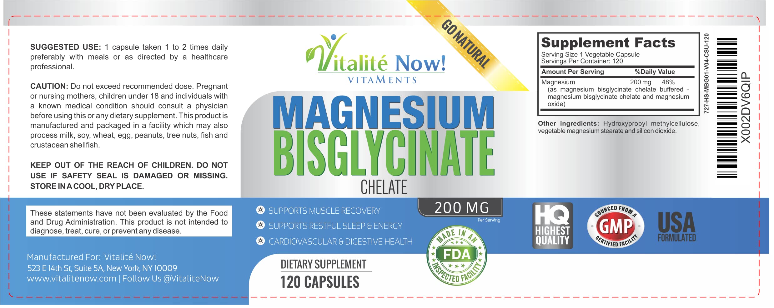 Vitalité Now! muscle relief scenario with capsules near workout gear
