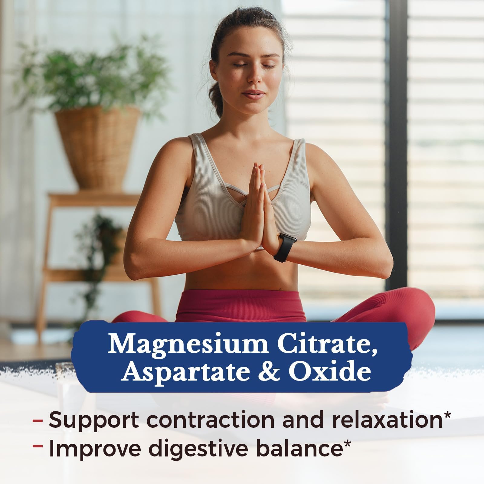 Vitalitown chelated magnesium forms graphic highlights bioavailability.
