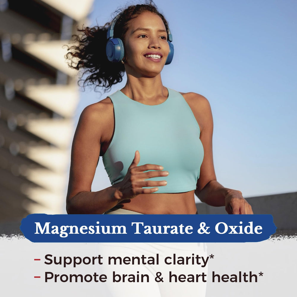 Vitalitown Magnesium Complex ingredients list shows five chelated forms for better absorption.