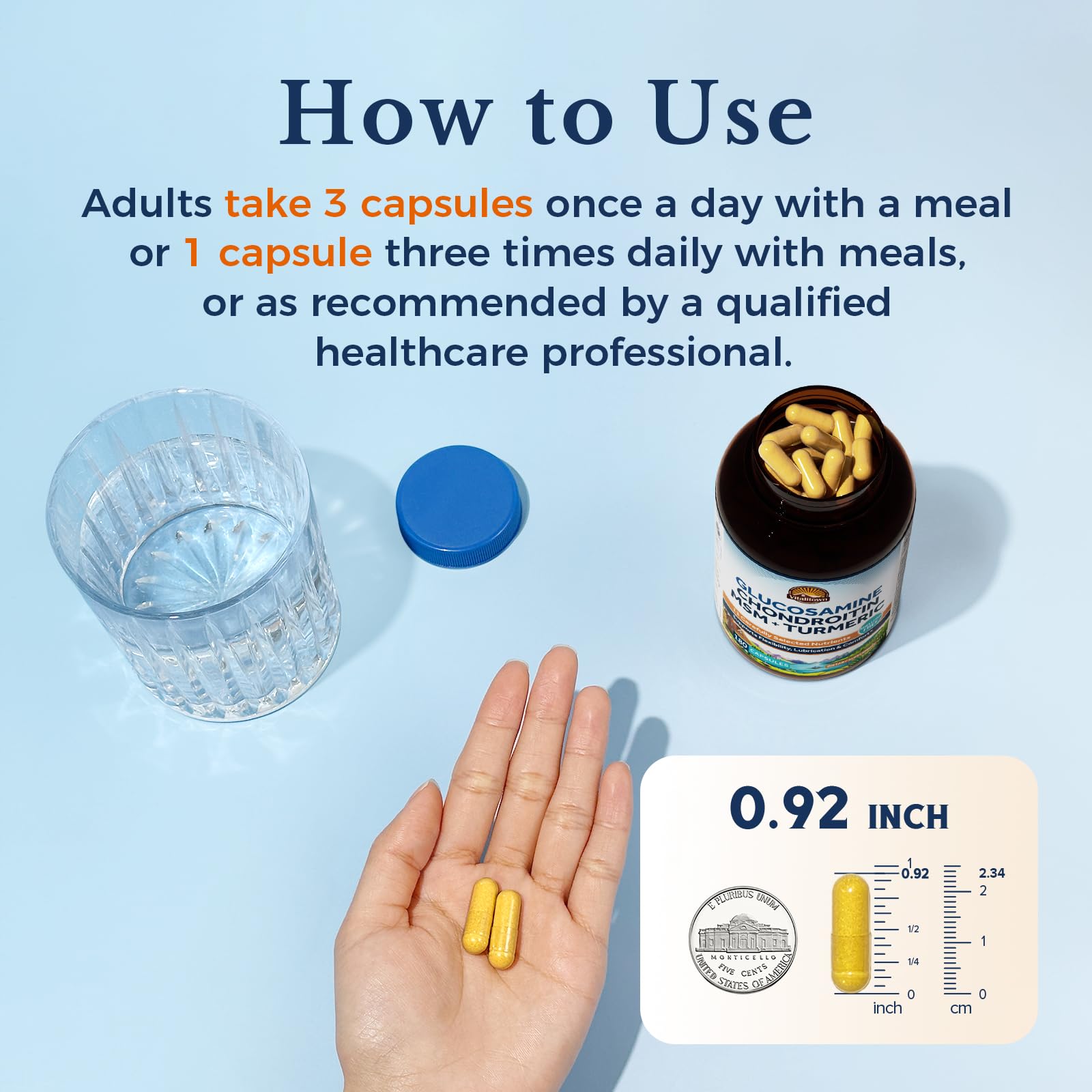 Vitalitown turmeric quercetin capsules for antioxidant-rich blend.