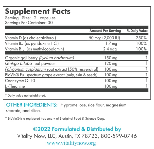 Vitality Now Stem Cell Renew bottle being poured for easy daily use and energy