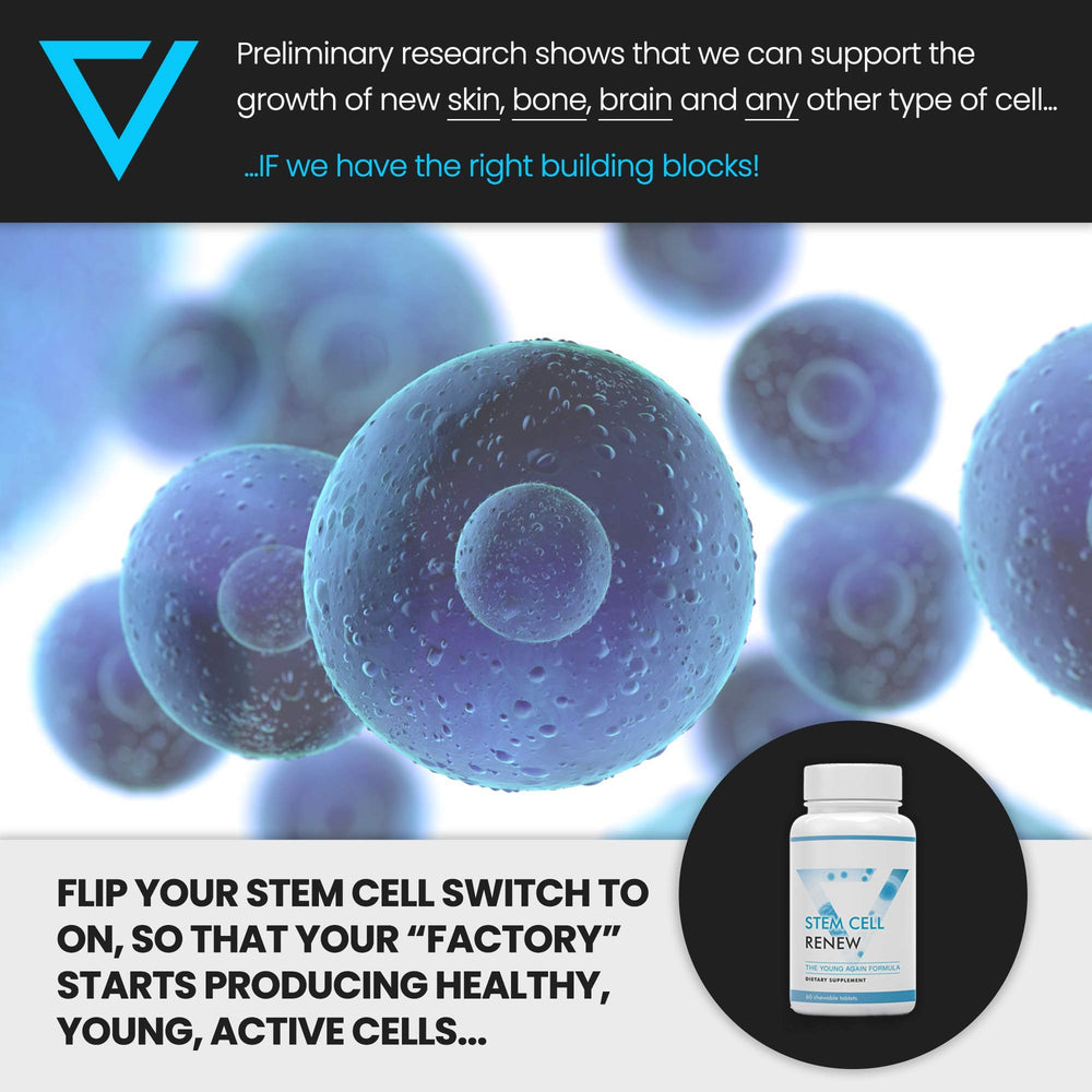 Vitality Now Stem Cell Renew in a glass of water shows simple daily integration