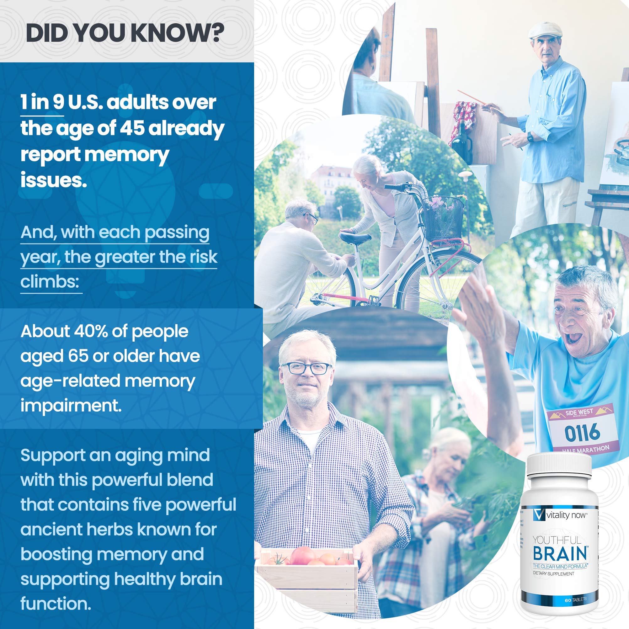Vitality Now Youthful Brain usage-ready shot invites daily routine for focus and clarity.