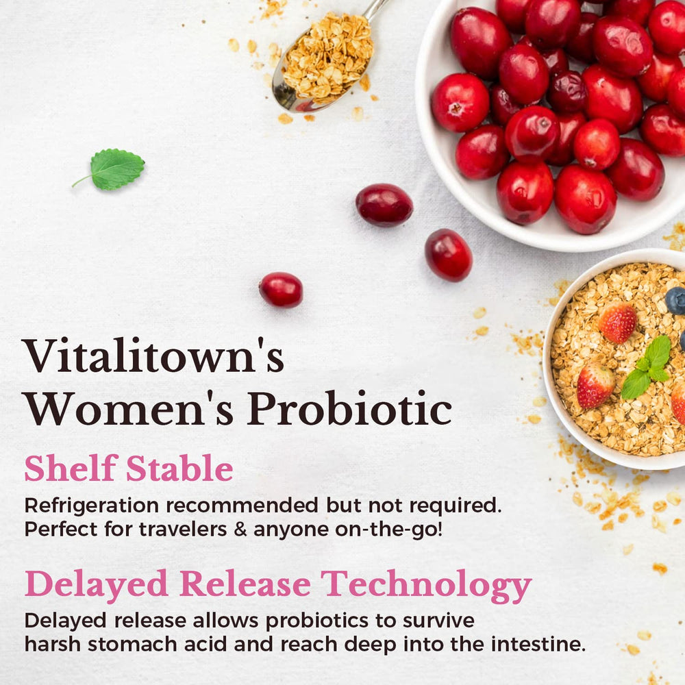 Vitalitown digestive enzymes visual showing better digestion and easier daily comfort.