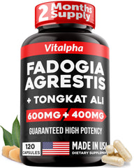 VITALPHA Ultra Concentrated blend bottle highlights high potency for athletic performance