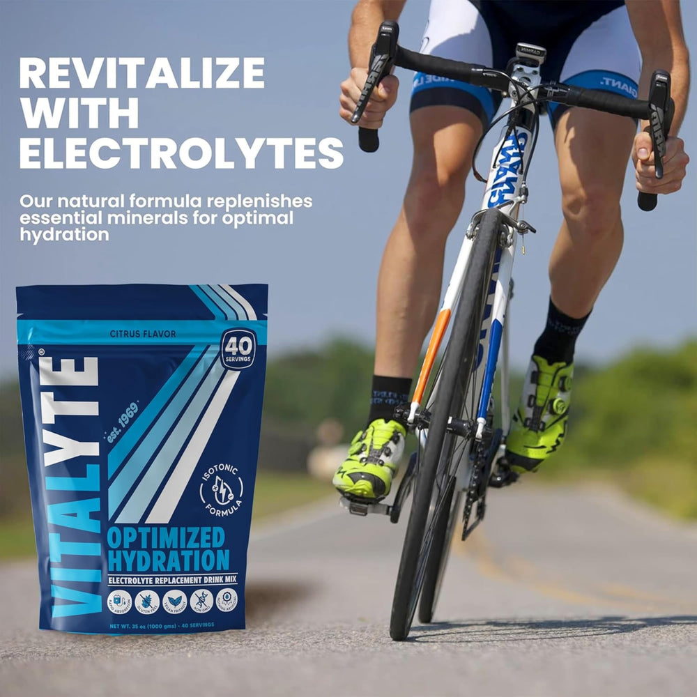 On-the-go Vitalyte Cool Citrus hydration for busy days.