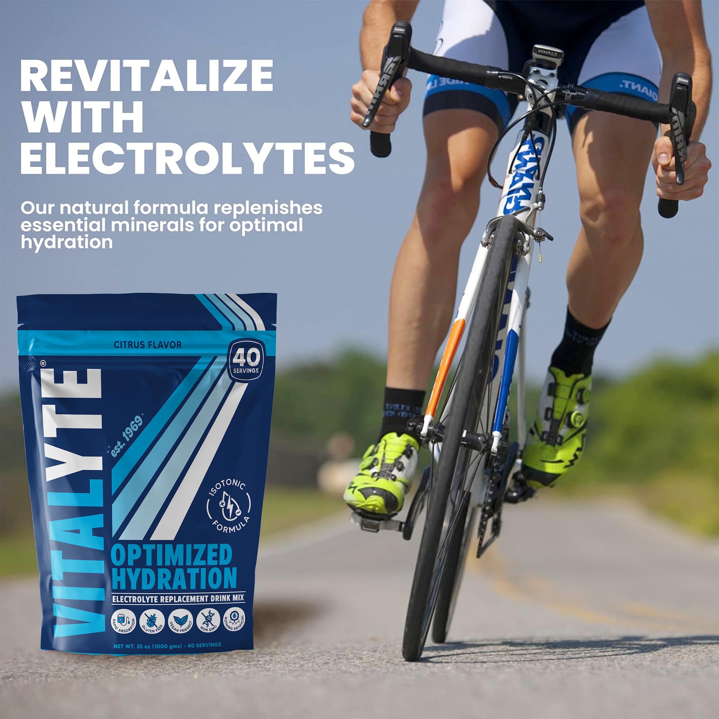 Two-pack Cool Citrus Vitalyte display emphasizes value and flavor variety