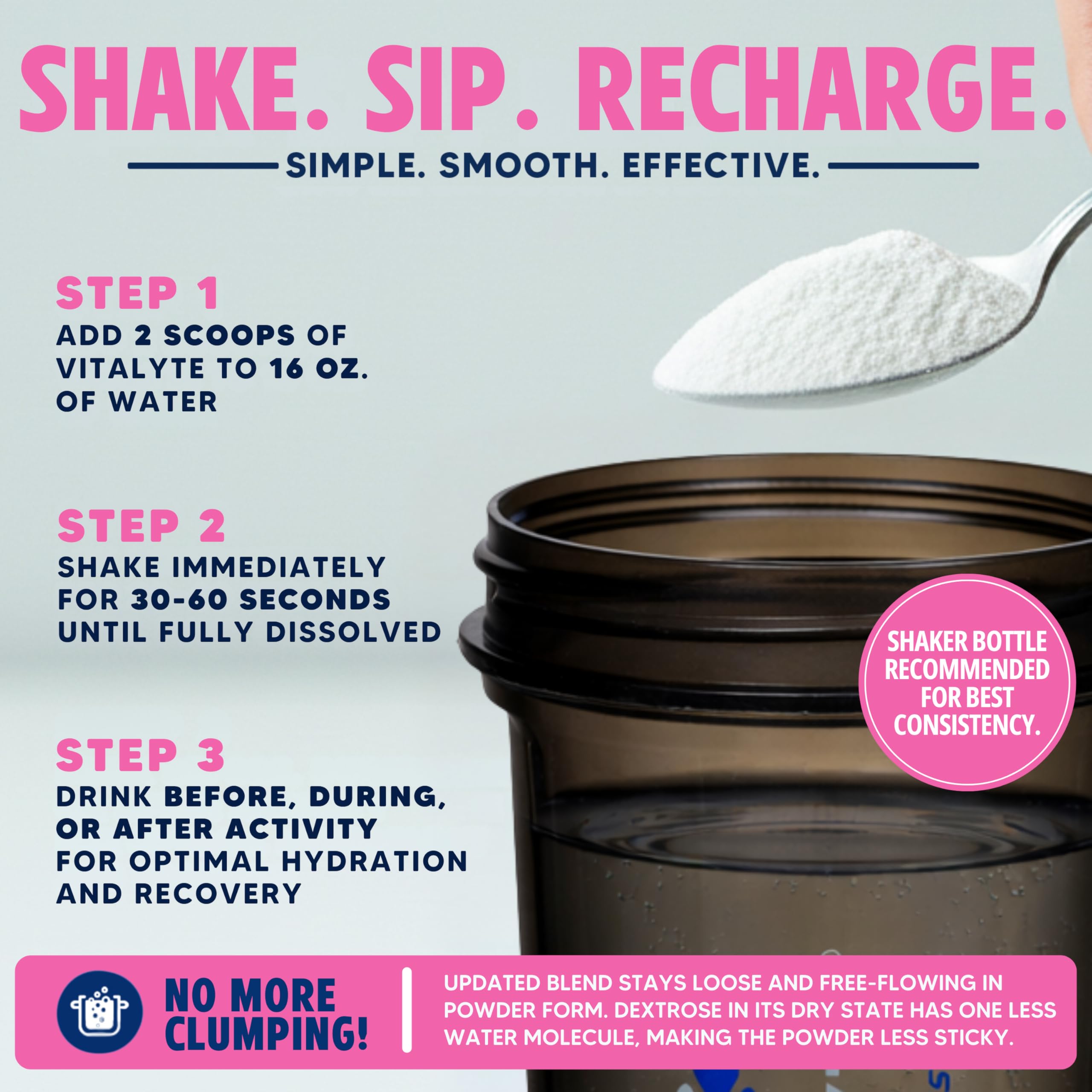 Vitalyte Electrolyte Powder rapid hydration depicted during training.