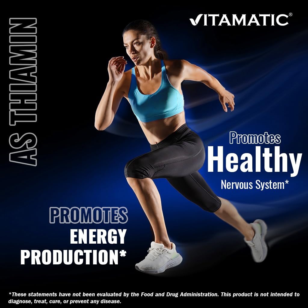 Vitamatic B1 tabletas energía diaria sostenida