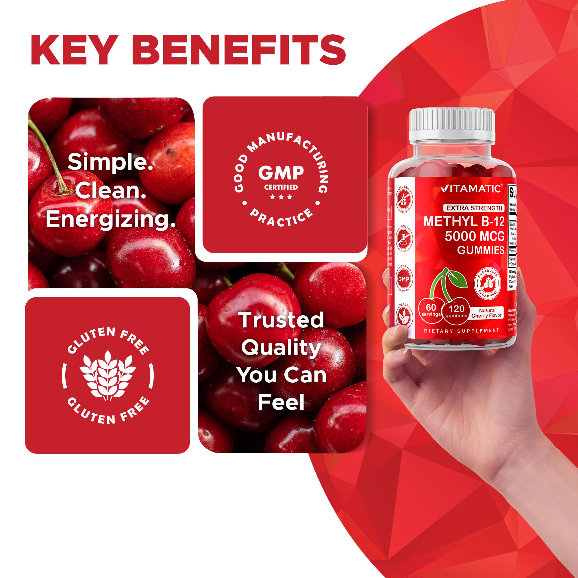 Pectin-based vegan Vitamatic gummies ideal for vegetarians
