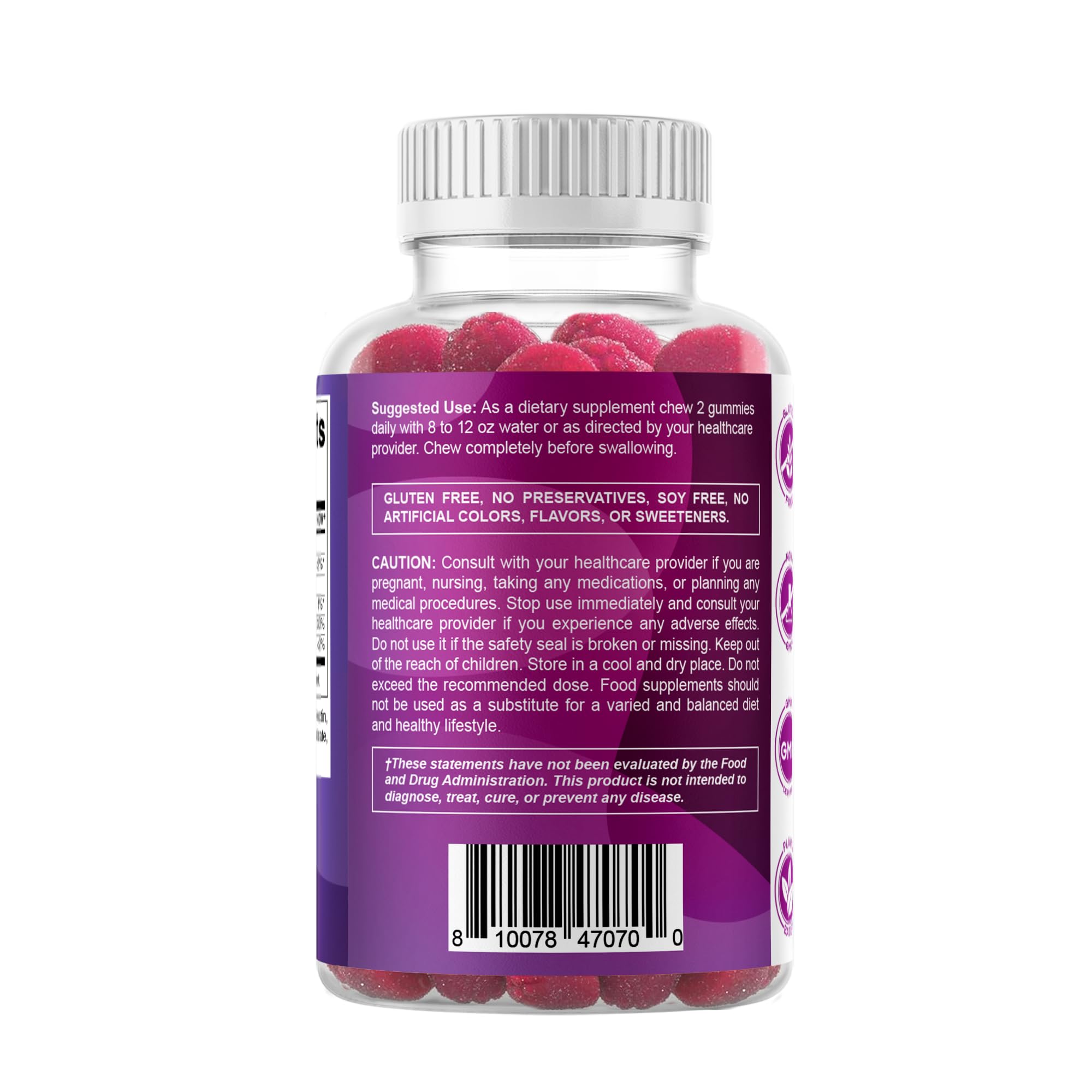 Vitamatic Biotin Gummies uso diario recomendado en rutina de belleza.