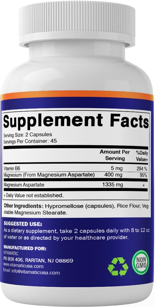 GMP and FDA facility seal on Vitamatic packaging