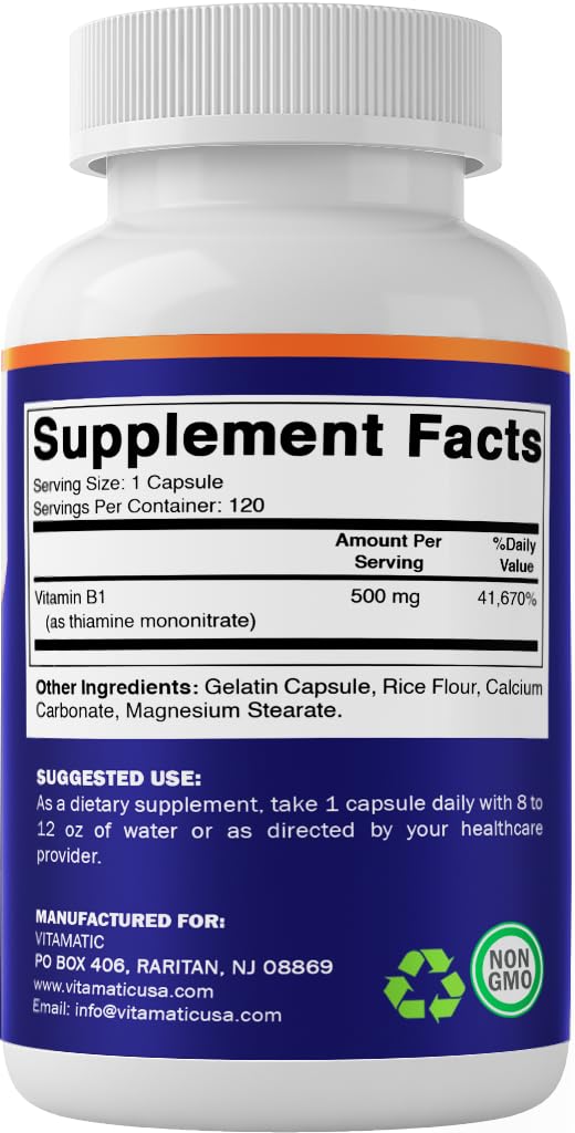 Vitamatic hand holding capsules, easy daily supplementation