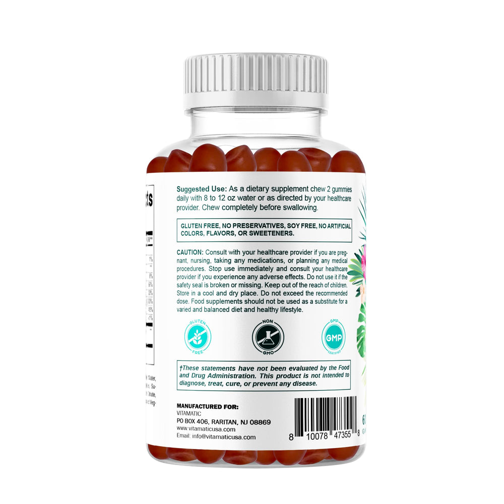Vitamatic on-shelf display communicates accessible daily wellness.