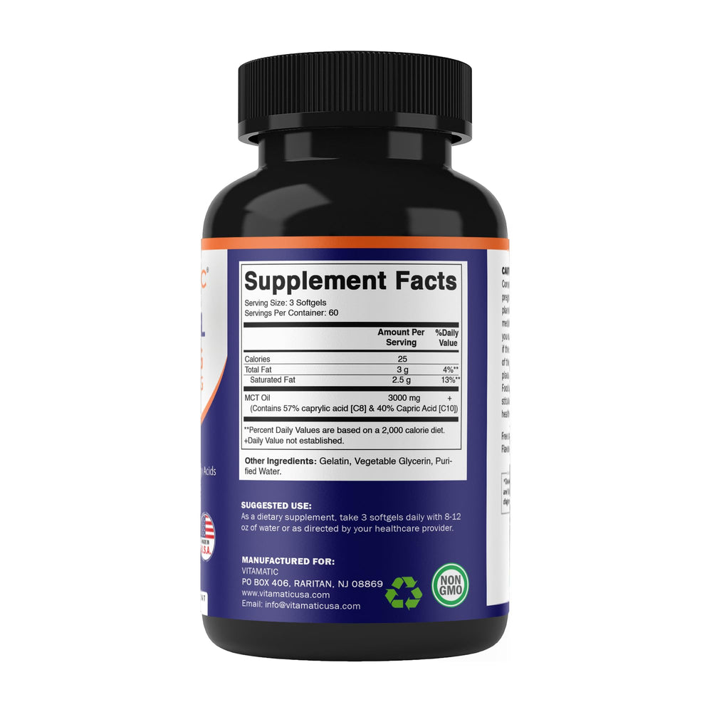 Vitamatic Made in USA GMP seal showcases strict manufacturing standards