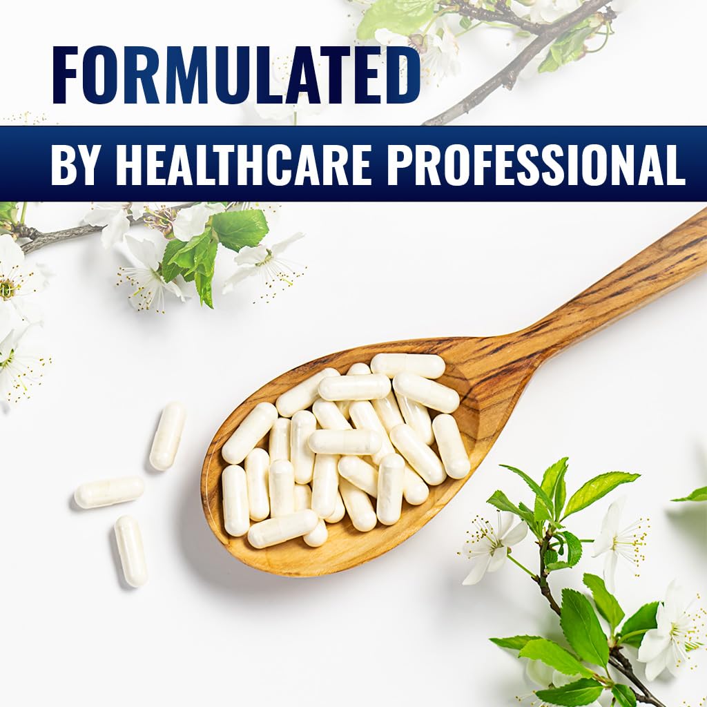 Vitamatic Magnesium Complex bottle side displaying dosage and ingredients.