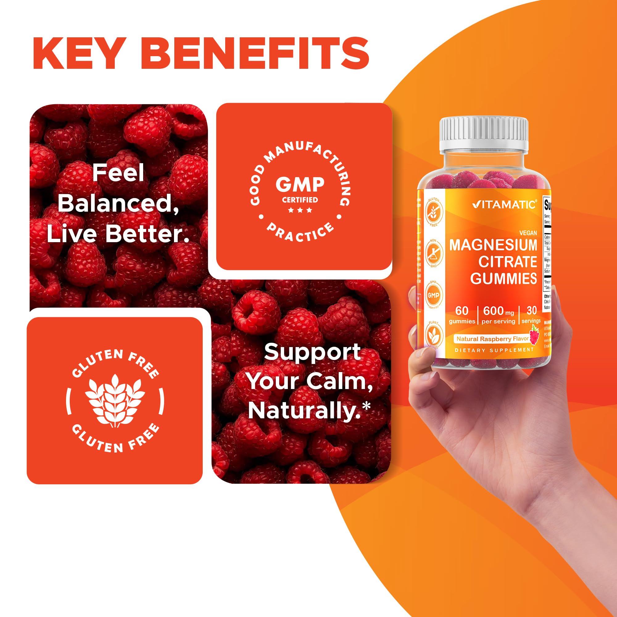 Free from artificial colors and flavors for a clean label