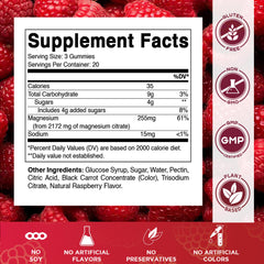 Vitamatic Magnesium Gummies soft chewy texture close-up