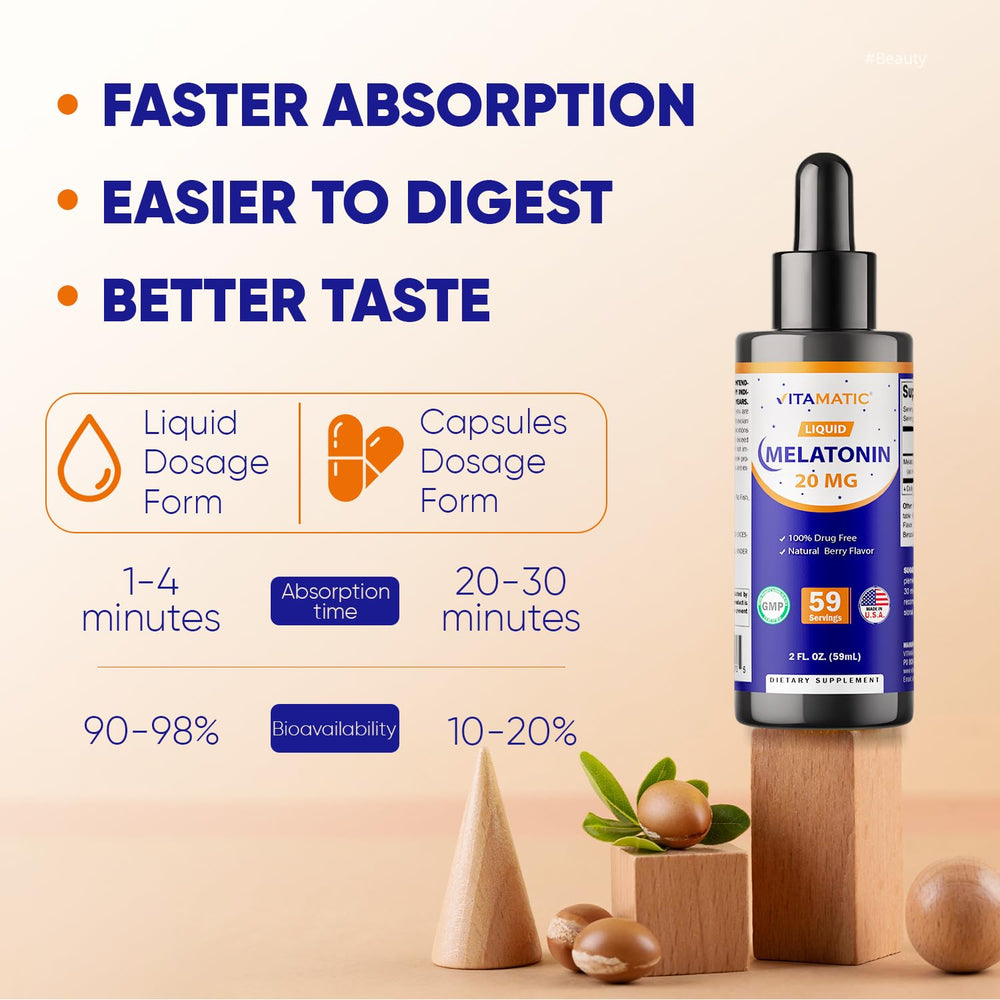 Vitamatic melatonin dropper measures precise doses for customization