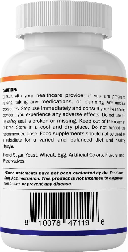 Vitamatic Methyl Folate capsules inside cap ready for use.