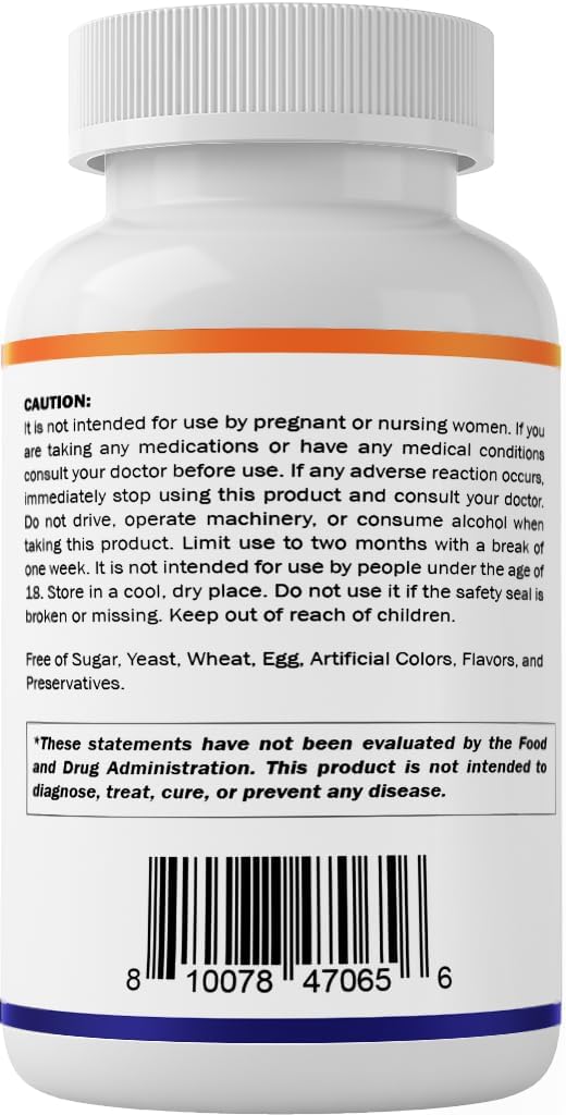 Vitamatic night-time routine with 365 tablets.