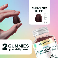 Vitamatic gummy design featuring omega-3 and phytosterols benefits