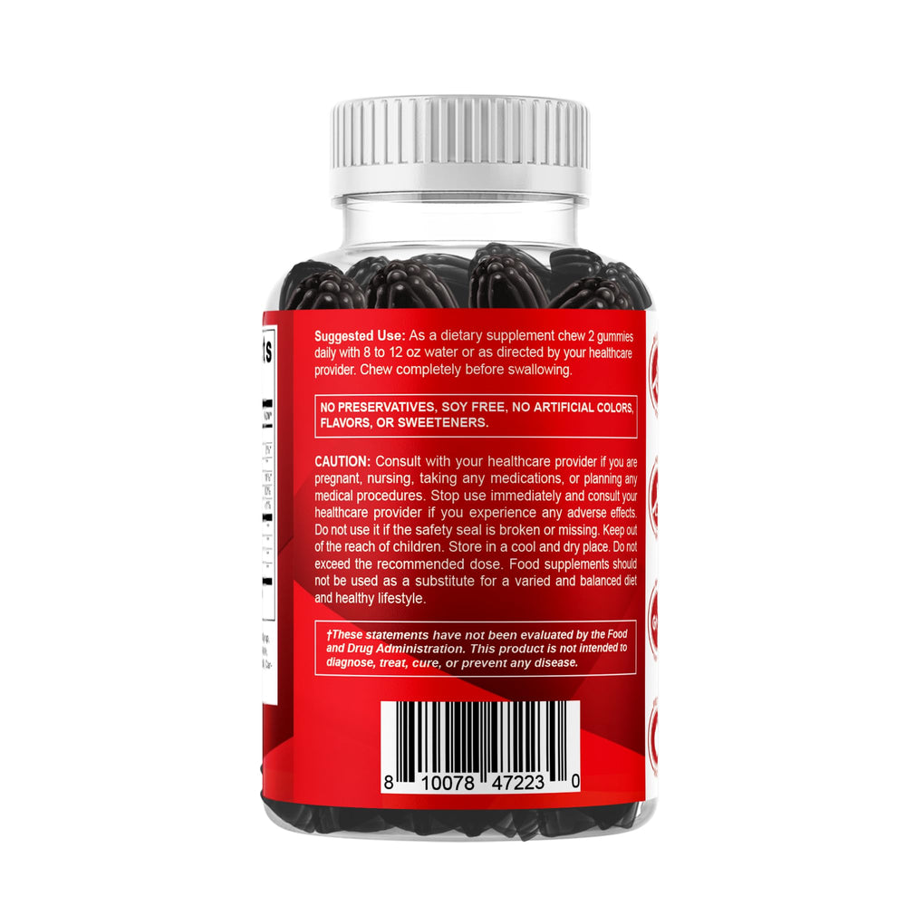 Vitamatic packaging with clear ingredients and nutrition information.