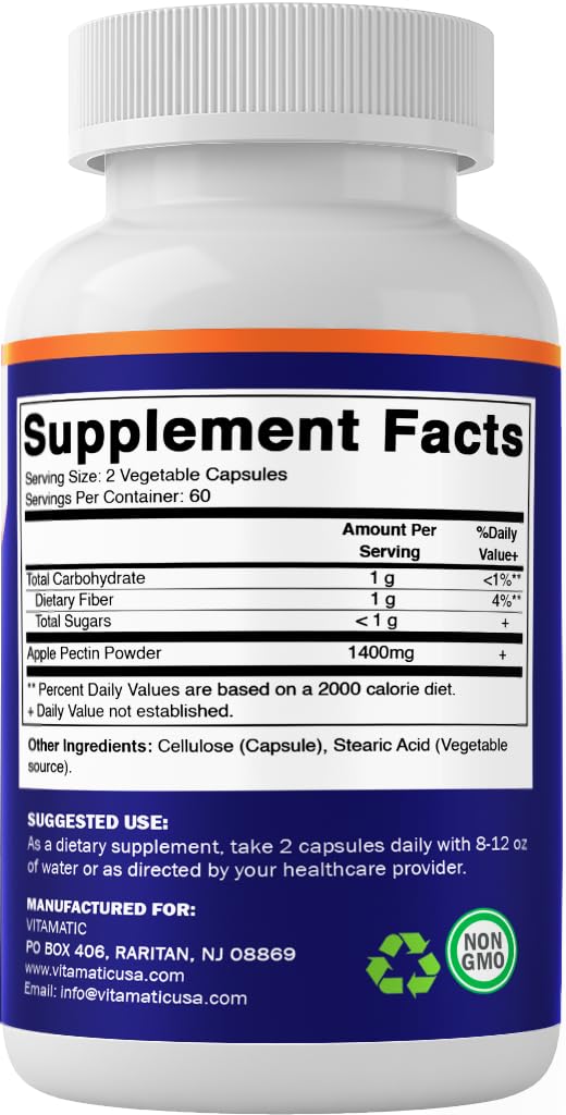 Vitamatic Pectina de Manzana: uso diario recomendado para rutina saludable