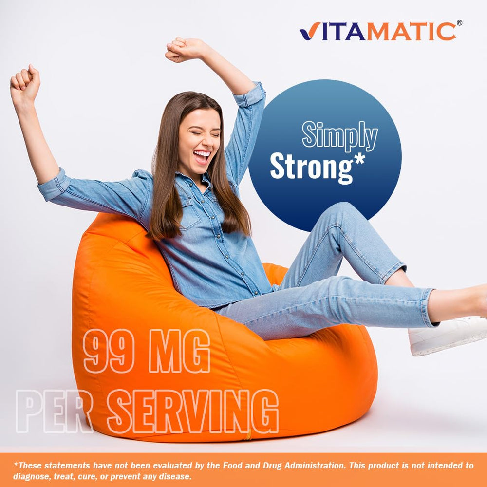 Vitamatic Potassium 99mg botella: envase para uso diario