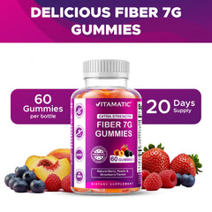 Vitamatic ingredients beet-derived FOS highlight plant-based fiber source.
